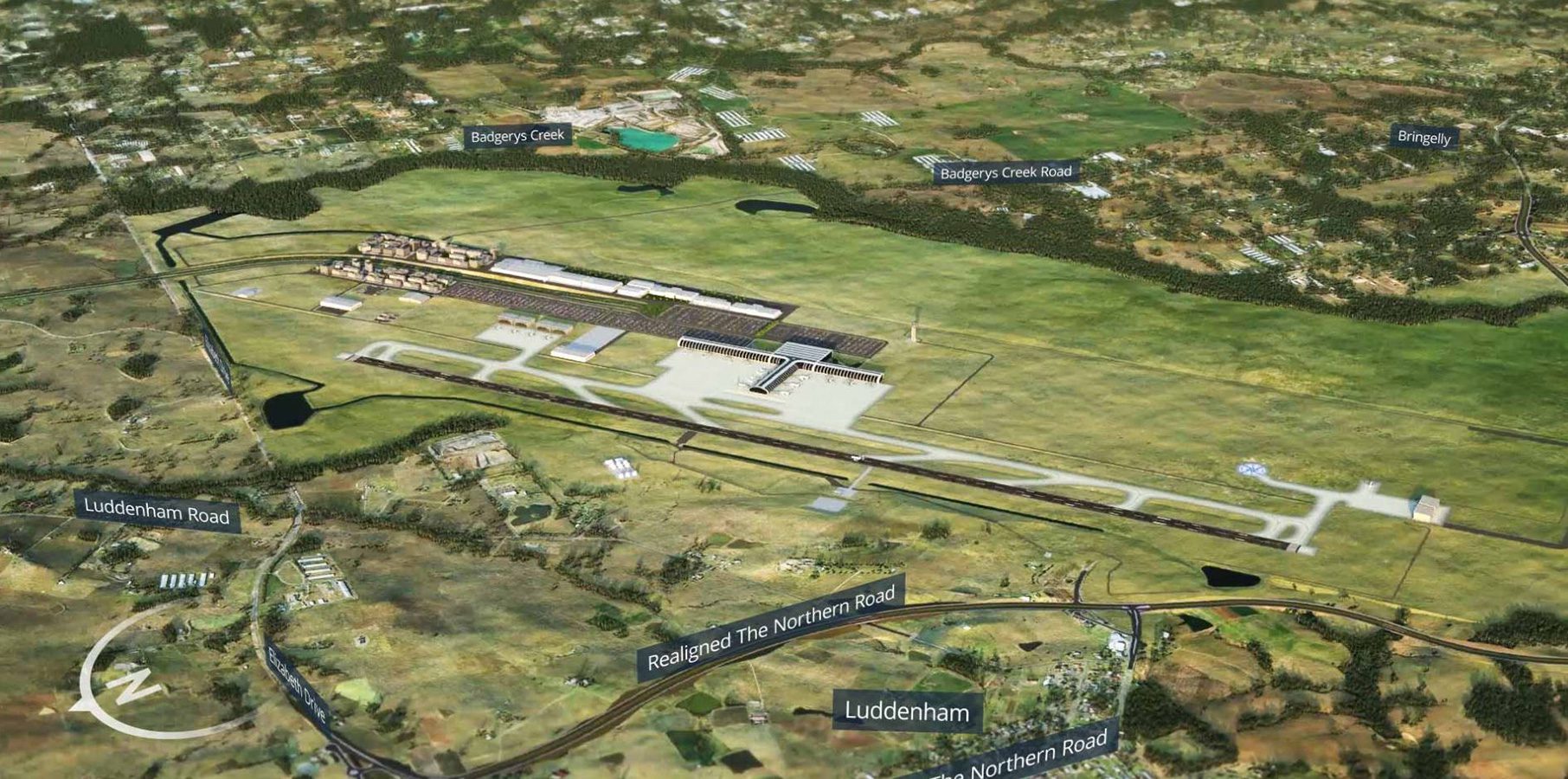 Badgerys Creek Western Sydney Aerotropolis MXD