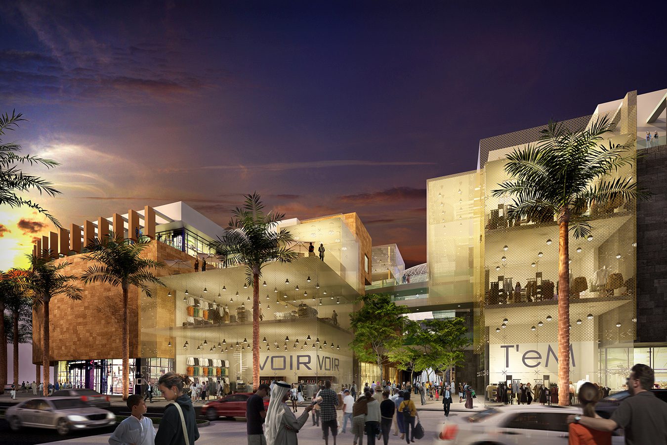 Eastown Cairo North View Connection to Souk MXD