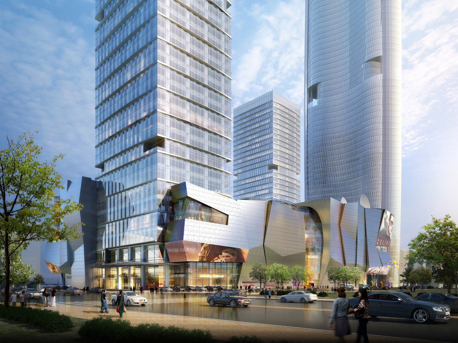 Wuhan Greenland Financial City MXD